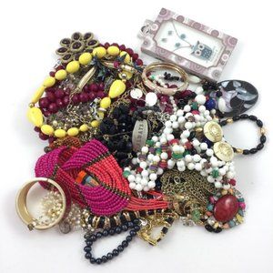 Costume Jewelry 4 lbs Lot Wearable Resellable
